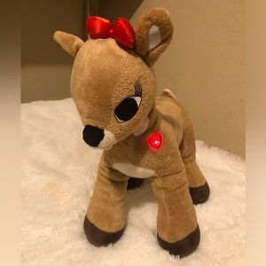 2013 Light Up Heart 
Build-A-Bear Clarice Plush 
Rudolph the Red-Nosed Reindeer